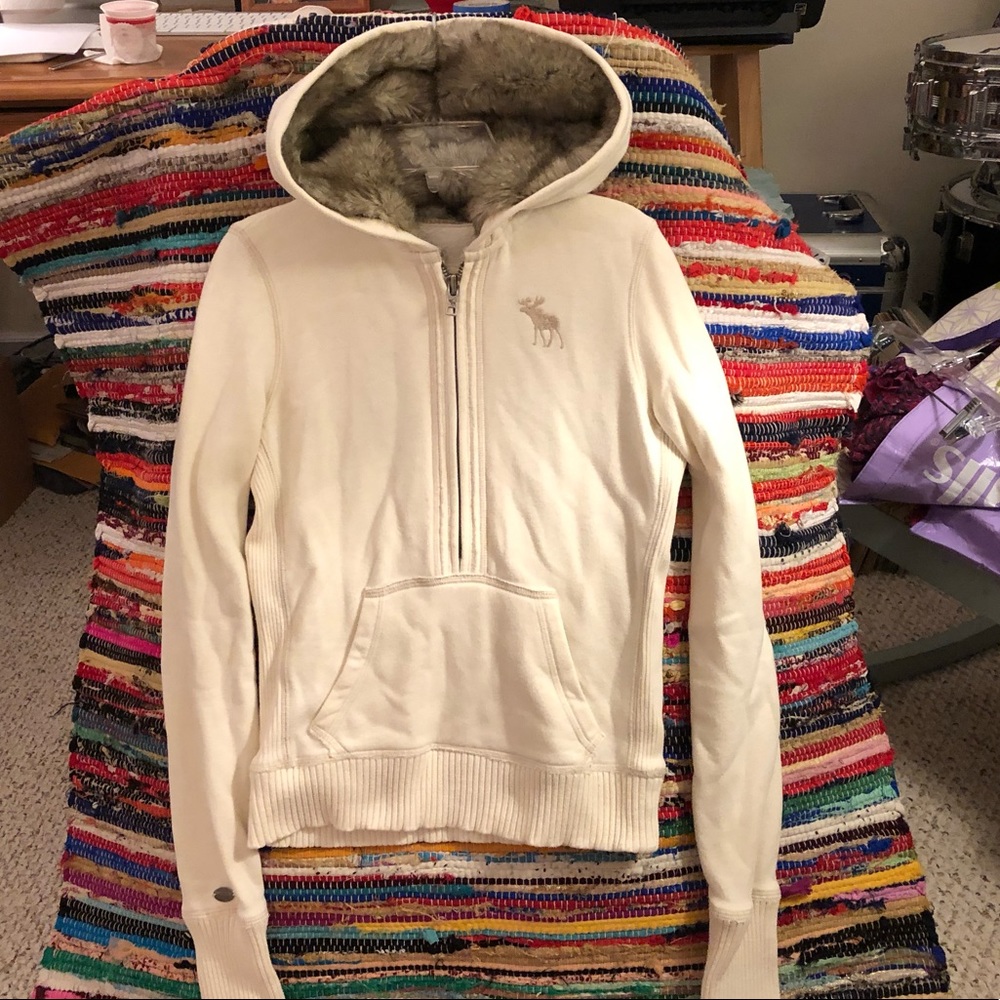 Abercrombie Faux-Furlined Hoodie